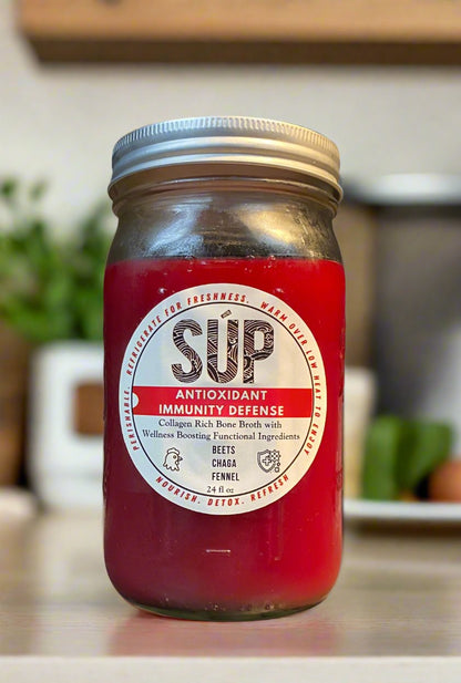 SUP Bone Broth beets antioxidant immunity defense