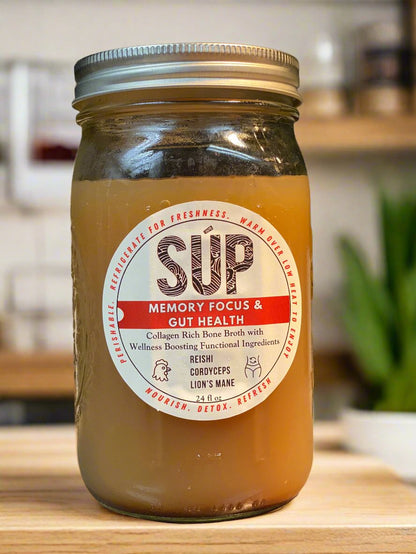 SUP Bone Broth Memory Focus Gut Health