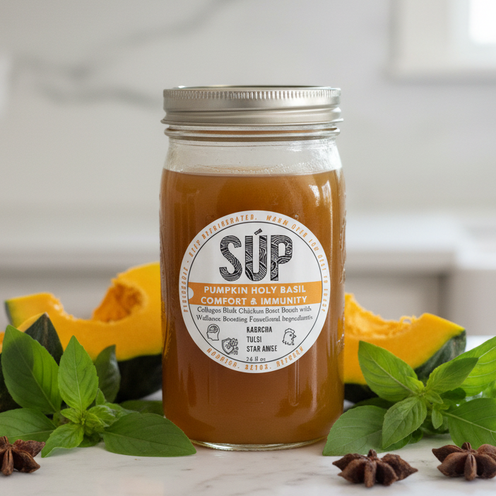 Pumpkin Bone Broth Sup Wellness